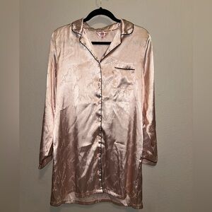 Juicy Couture Satin Night Gown in Soft Pink